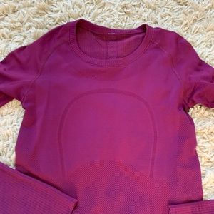 lululemon athletica Tops - Lululemon long sleeve swiftly sz 6 marvel lululemon athletica Tops - Lululemon long sleeve swiftly sz 6 marvel